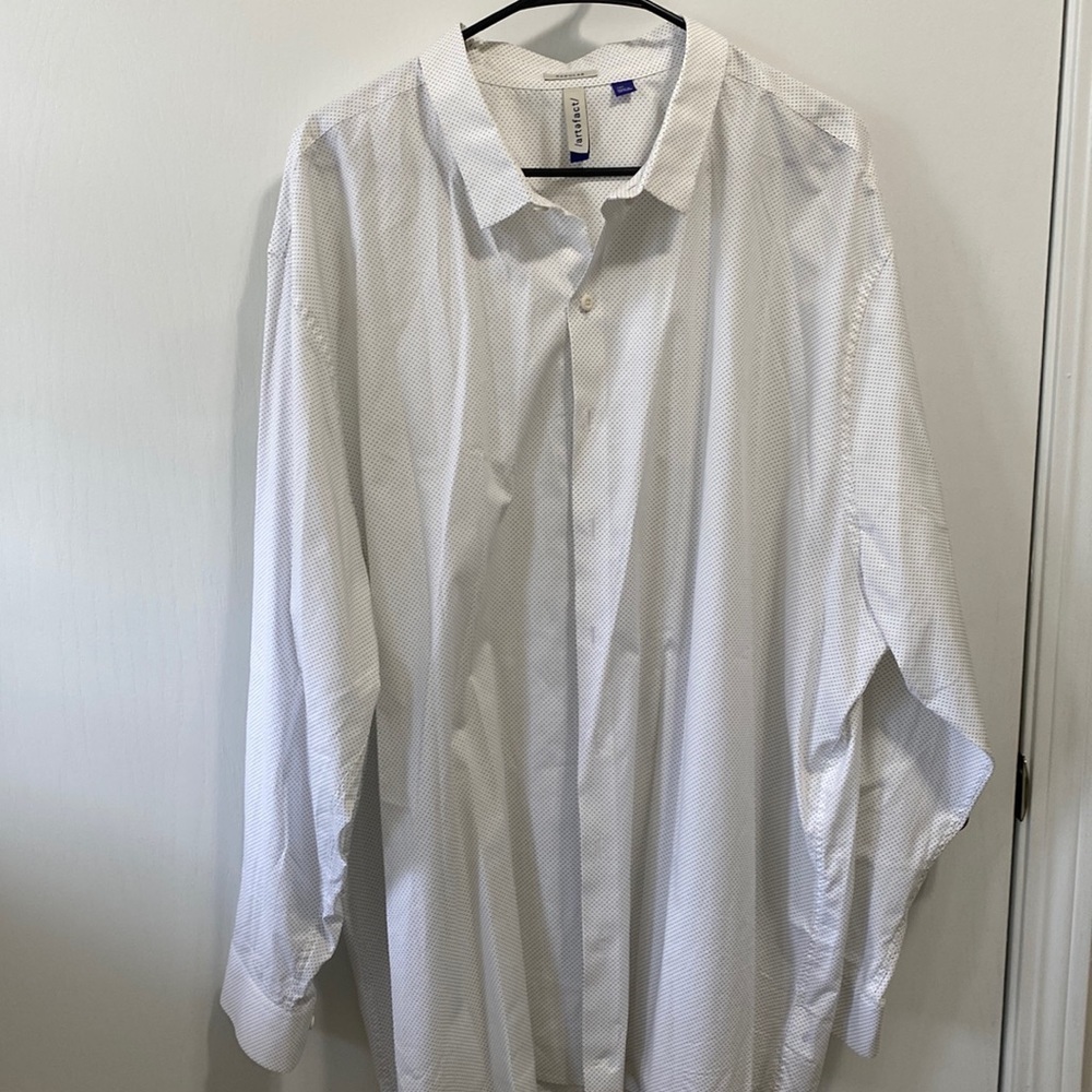 Artefact Mens Long Sleeve Collared Button Up